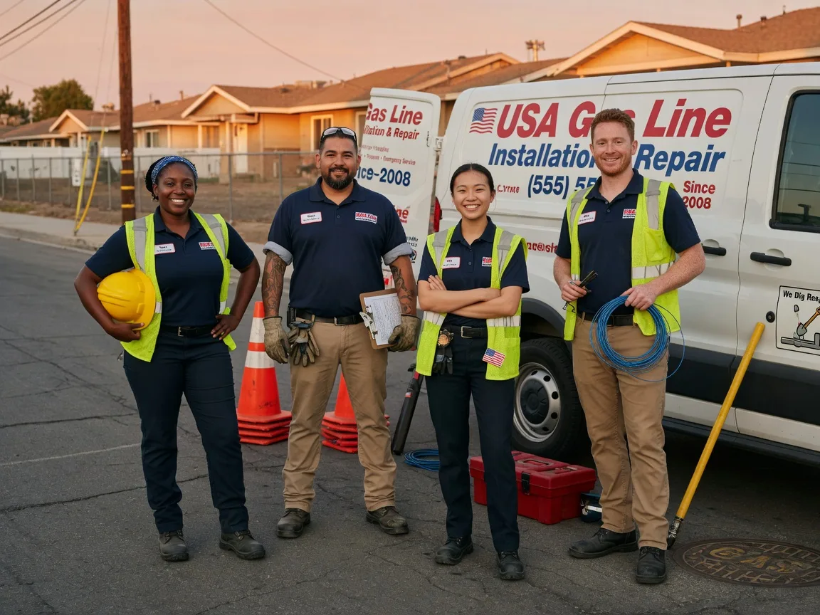 Gas Line Installation company in Poyntelle, PA